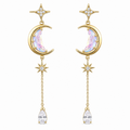 S925 Silver Plated 14K Gold Earrings Luxury Fashion Jewelry
