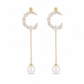 14K Gold Plated Bohemian Earrings Luxury Fashion Jewelry For Women