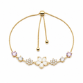 Real Gold Electroplating Super Fairy Temperament Diamond Bracelet