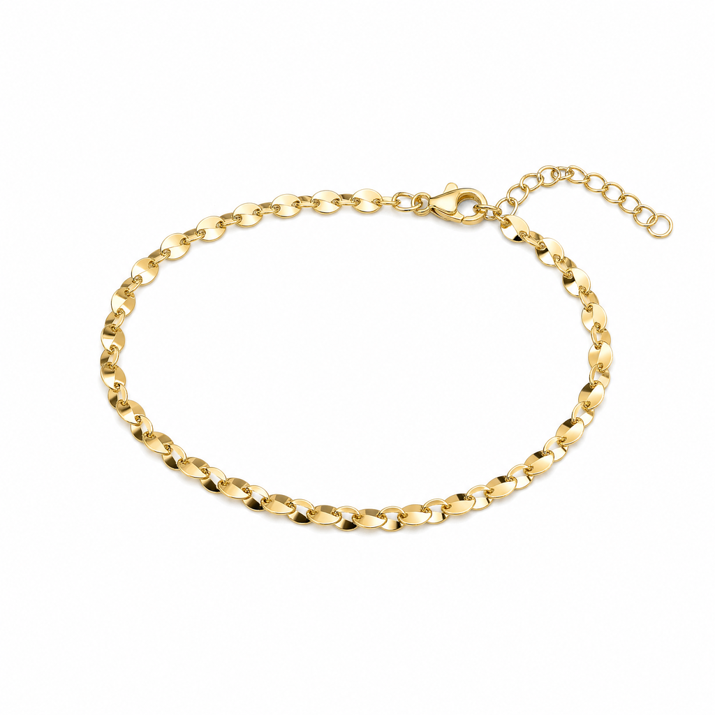 14k Gold Chain Bracelet Women's 316L Titanium Steel Bracelet