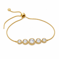 Ladies Fashion Real Gold Plating Diamond Bracelet