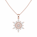 Gold-plated And Diamond Necklace luxury