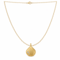 Jewelry Silver Plated 14K Gold Micro-paved Zircon Necklace