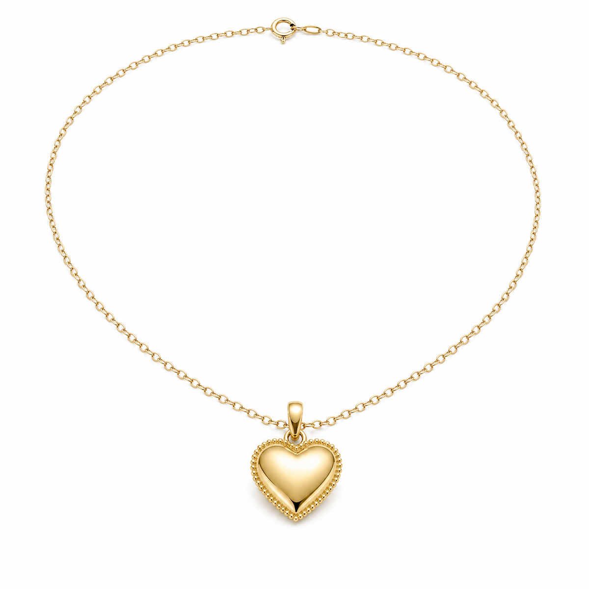 S925 Sterling Silver 14K Gold Plated Necklace Pendant Women