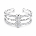 New Rings Come And Go Diamond-studded Rotating Rings