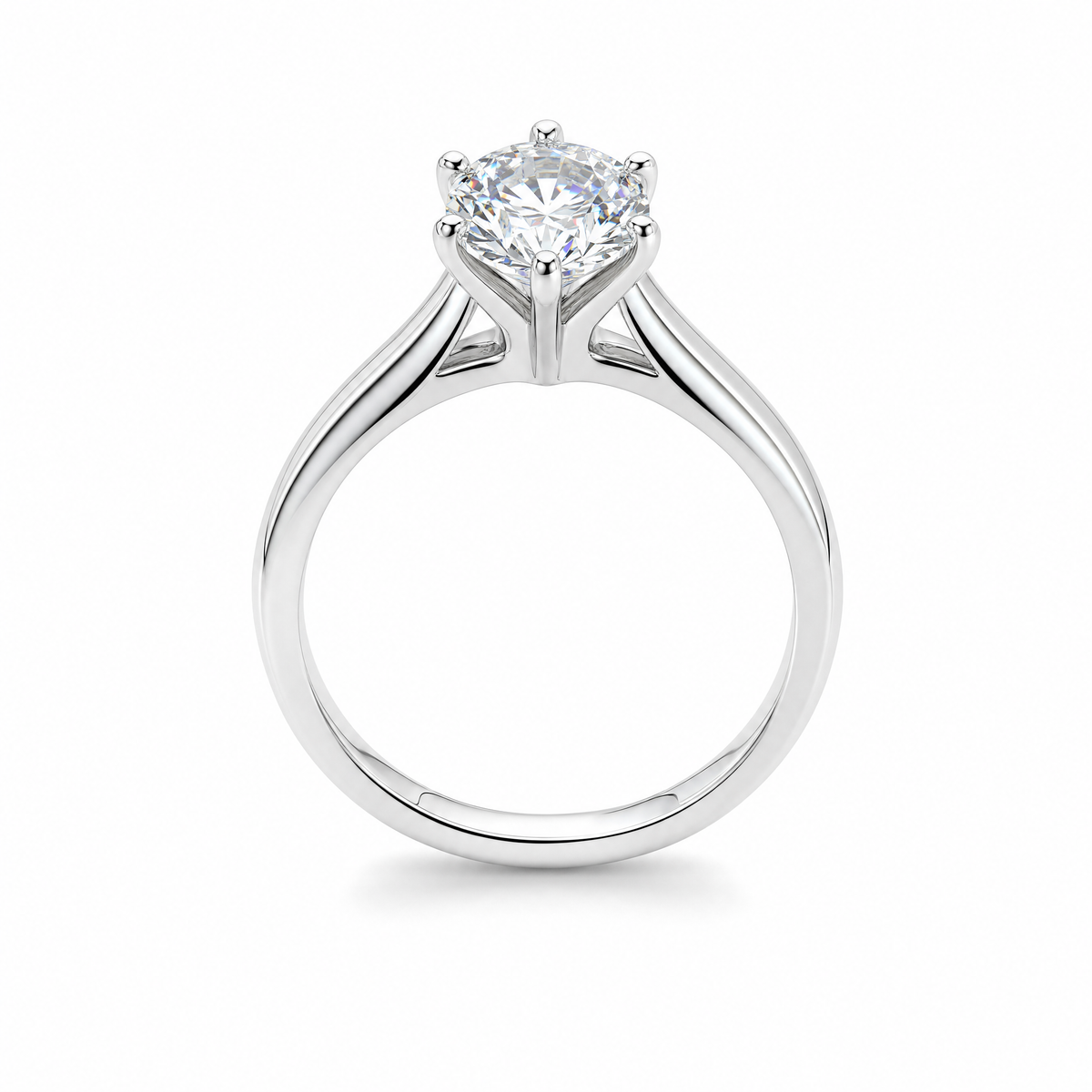 14k Rose Gold Plated Engagement Ring Jewelry