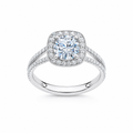 925 Silver Luxury Bold Wedding Ring Set Bridal Engagement Jewelry