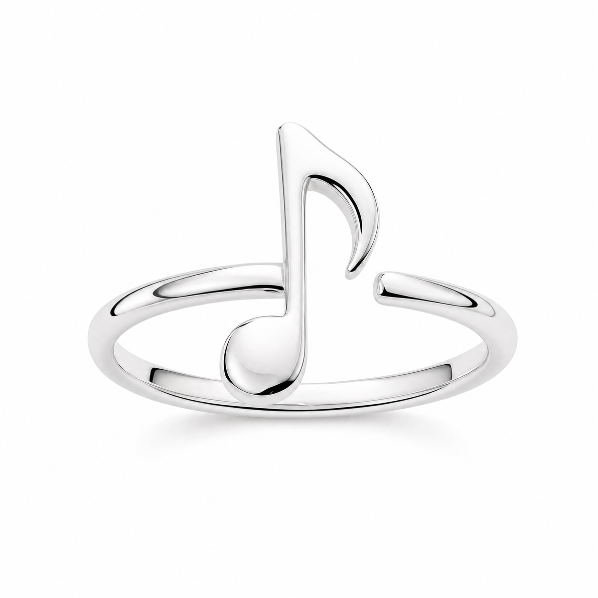 Luxury Jewelry Adjustable Music Rings Wedding Fashion Silver Golds