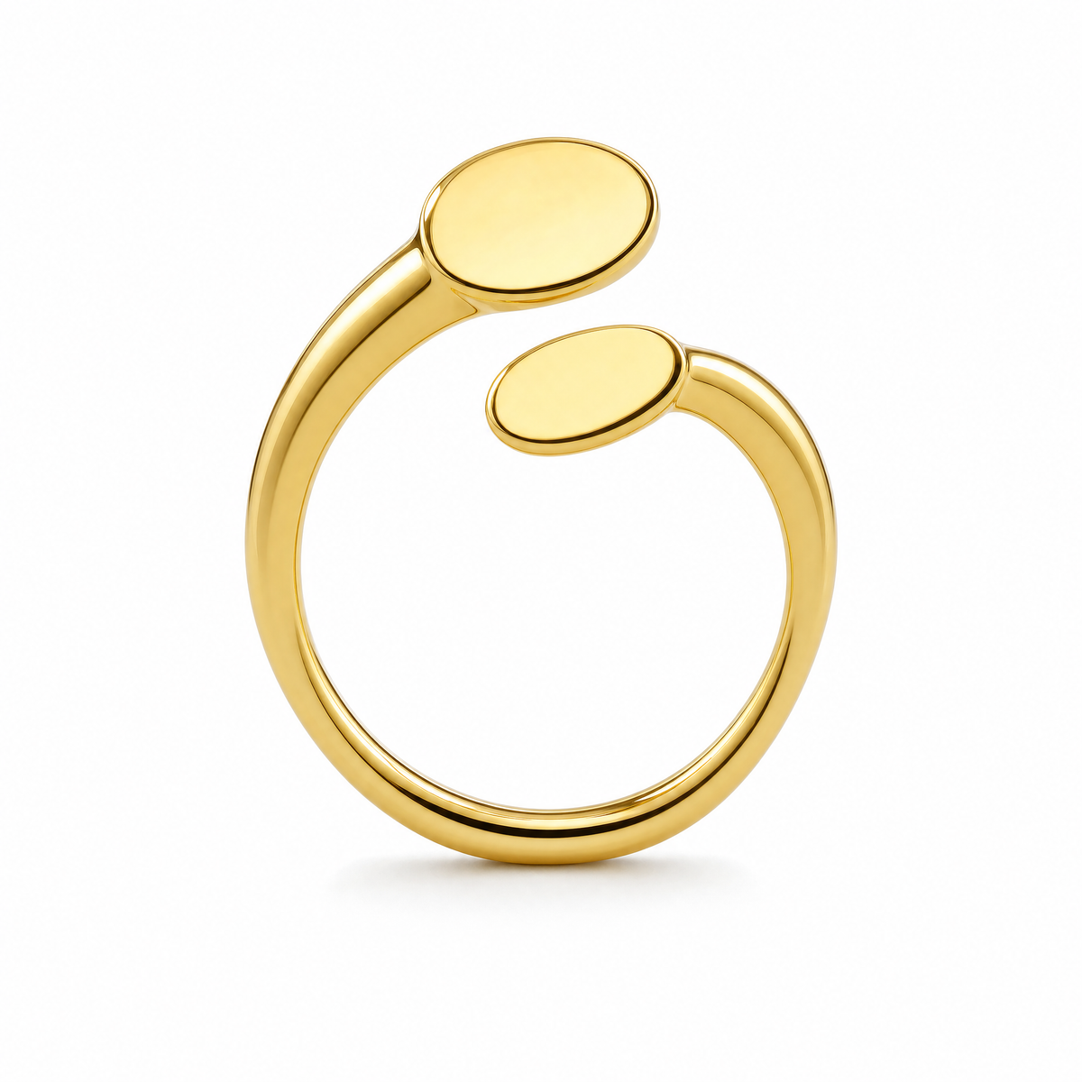 Ring Female 18K Gold Plating Luxury Fashion Jewelry For Women