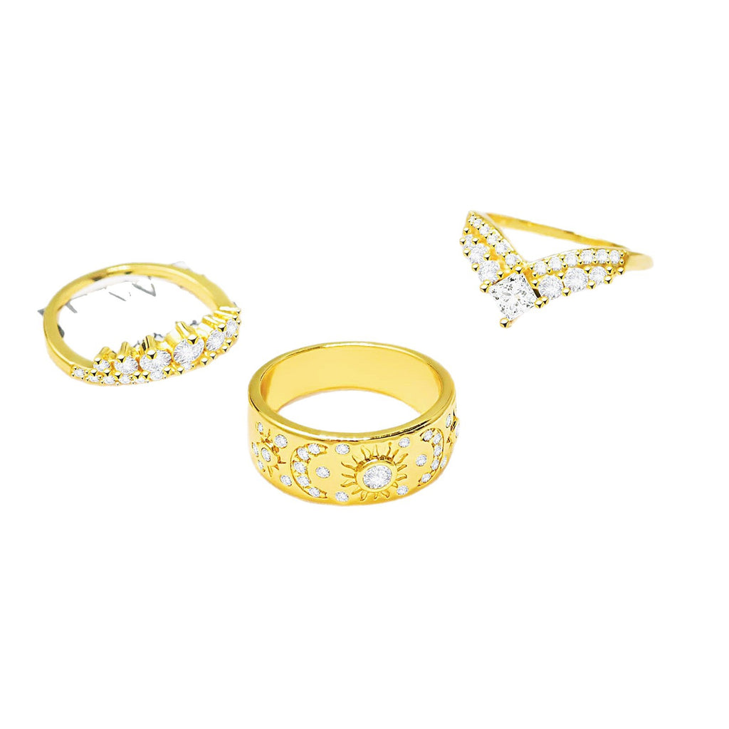 European And American Women's Affordable Luxury Rings