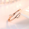 Luxury Jewelry Adjustable Music Rings Wedding Fashion Silver Golds