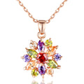 Gold-plated And Diamond Necklace luxury