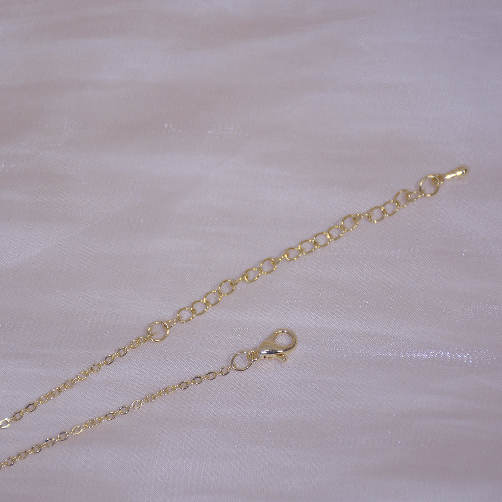 Full Diamond 14K Sparkling Planet Pin Short Necklace