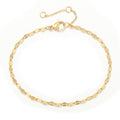 14k Gold Chain Bracelet Women's 316L Titanium Steel Bracelet