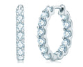 Fashion Personality Diamond Stud Moissanite Earrings