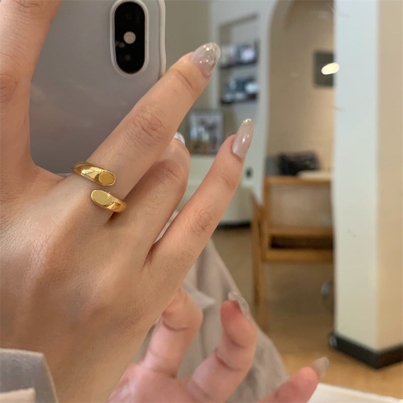 Ring Female 18K Gold Plating Luxury Fashion Jewelry For Women