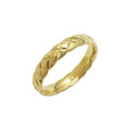 18k Gold Rhombus Ring Small Fragrance Ring
