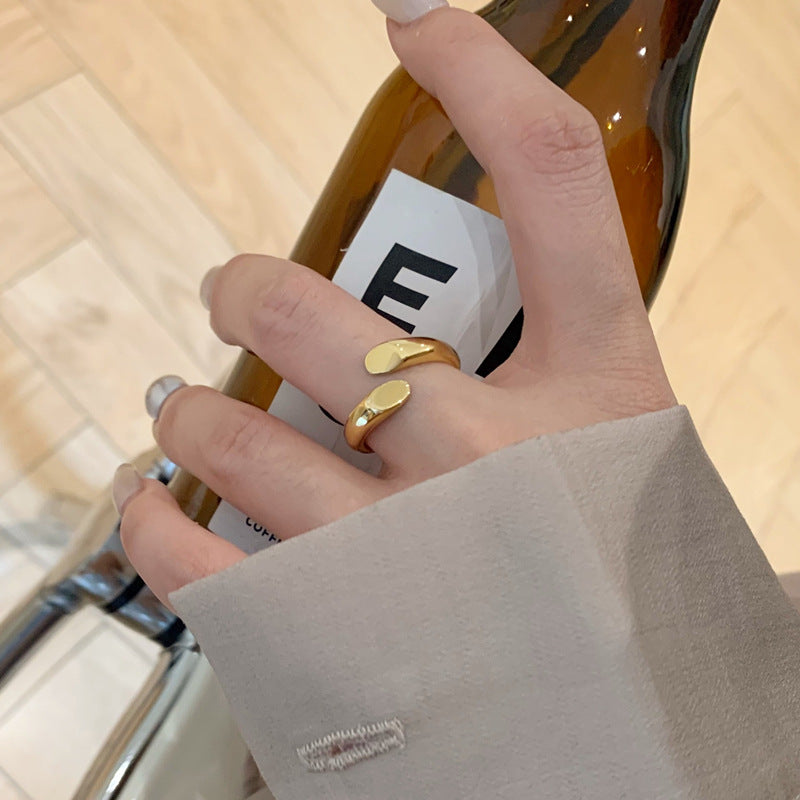 Ring Female 18K Gold Plating Luxury Fashion Jewelry For Women